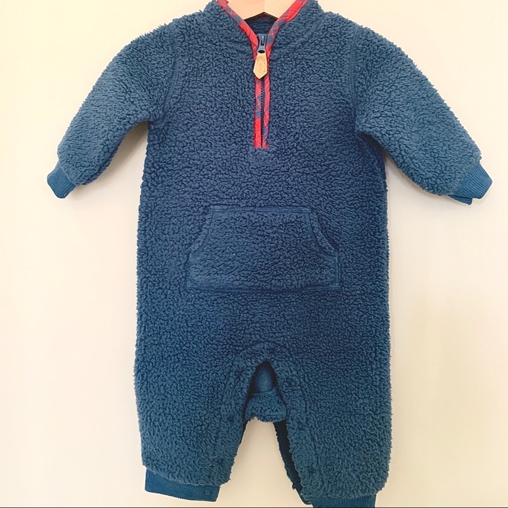 Brand New Carter’s Fleece PJ’s/coveralls